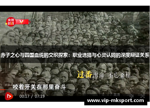 赤子之心与四国血统的交织探索：职业选择与心灵认同的深度辩证关系